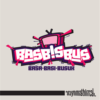 Basa Basi Busuk logo logo design podcast tittle