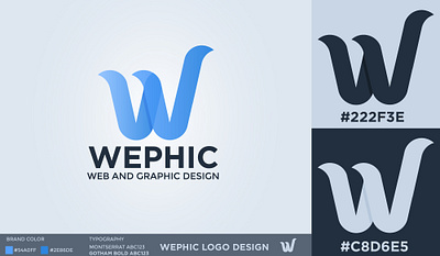 Wephic Logo Design branding branding design logo