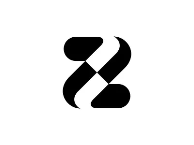 Z abstract abstract logo design geometry letter logo mark minimal monogram simple type typography vector z logo