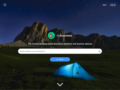 MyBussiness Concept advisor booking business business directory concept design directory online search engine sketch tourism tourism advisor trip ui ui design ux vacation website website design