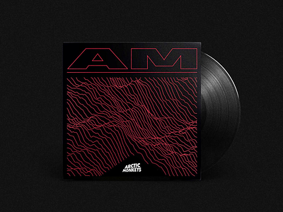 3D Vinil Cover for Arctic Monkeys 3d 3d animation 3d art animation cinema4d cover cover art cover artwork cover design generative mockup design motion design motion graphic music music art musician packaging vinil