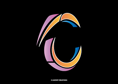 C Logo branding design illustration logo logodesign typography