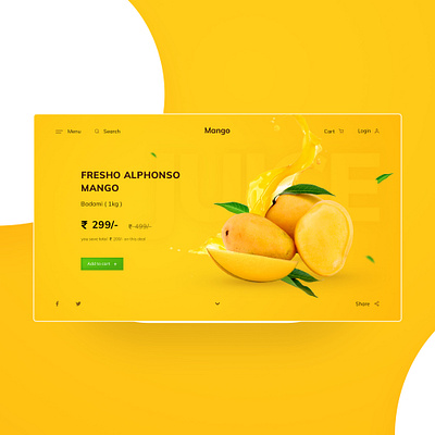 Mango UI design concept 🥭🥭 behance design designer digital illustration fruity juice mango product design summer typography ui designer uidesign uiux ux research uxdesign uxui visual design webdesign webdesigner webdevelopment