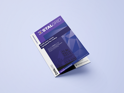 Stalgrid Real Estate Brochure - Print Design booklet booklet design brochure brochure design cmyk geometric geometry graphic design indesign layout layout design print print brochure print design print designer print material print materials real estate realestate typographic