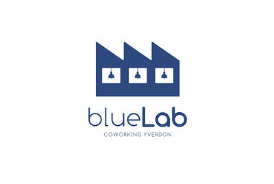 Logo Design - BlueLab blue branding design icon illustration illustrator interface lab logo logo design ui vector web