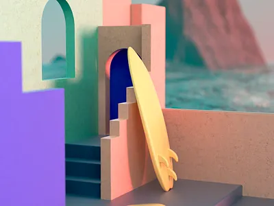 Greek house 3d 3d art 3d artist abstact branding design geometry graphicdesign illustration