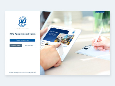 Appointment Web App landing page css html landingpage responsive design webapp webdesign