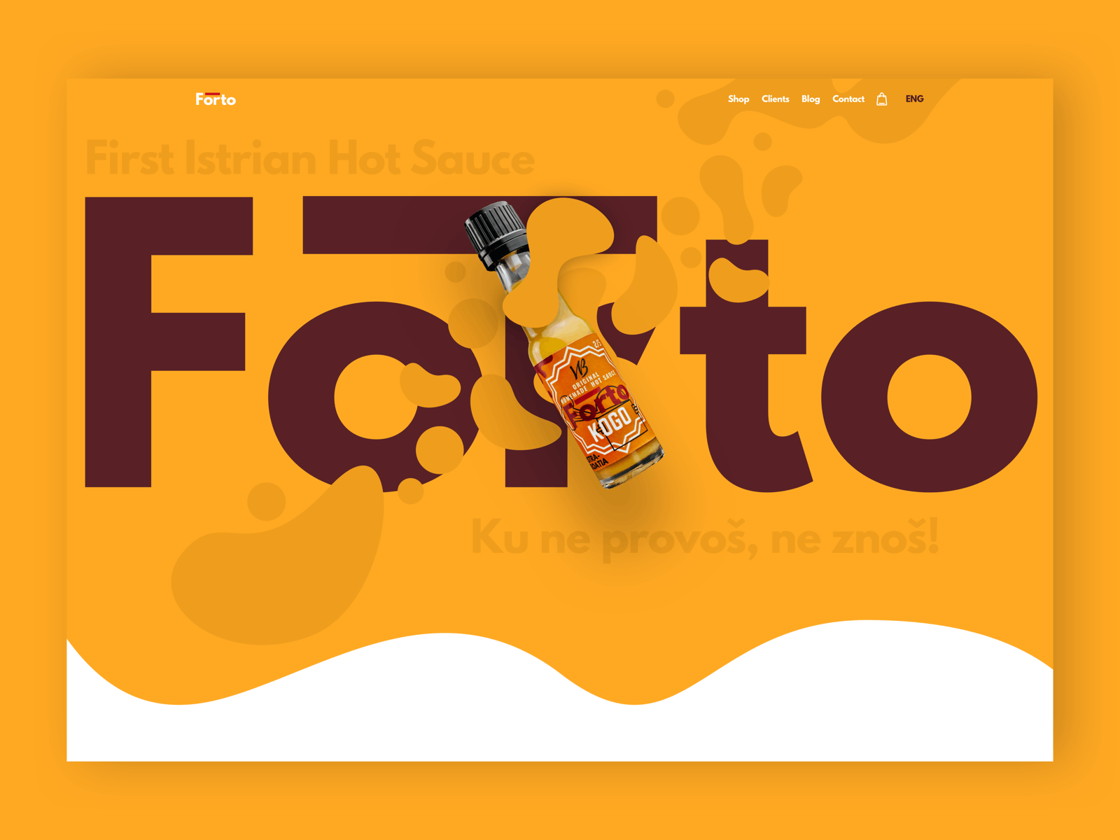 Local hot sauce e-commerce website design ecommerce hot sauce local ui ux webdesign