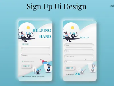 Sign Up form #dailyuichallenge #dailyui001 dailyuichallenge ui dailyui001