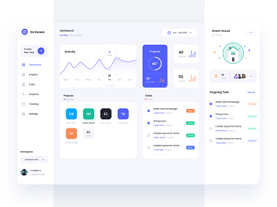 Task Manager dailyui dashboard dashboard design dashboard ui manage schedule task task app task list task management task manager trending ui ui design uiux ux web web design work