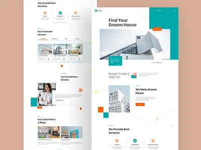Real estate agency website agency agency website architecture best agency design creative website design interiordesign landing page real estate agency real estate branding real estate website realestate trend trend 2020 trending ui uidesign uiux web