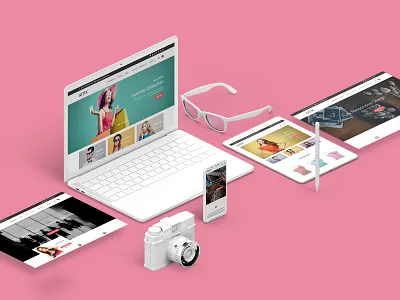Aitix - HTML Website Template Templatemonster business creative ecommerce fashion store landing page minimal parallax portfolio psd template retina
