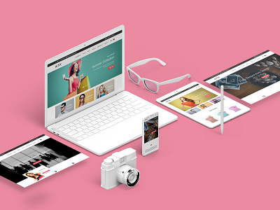 Aitix - HTML Website Template Templatemonster business creative ecommerce fashion store landing page minimal parallax portfolio psd template retina