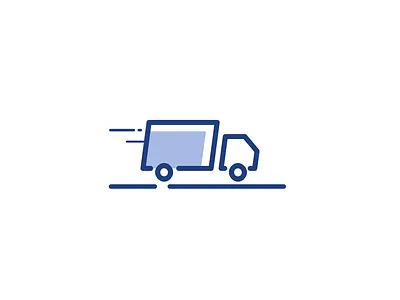 Truck after effects animate animation bounce brand branding design designer dribbble ekont gif graphic ligistics logo morphing motion move movement