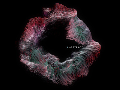 Abstract 3d 3dart ae black c4d concept dark emotional design emotions illustration light material render