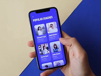 Challenge App Interactions: Choosing Coach animation app design catalog coach design design studio interaction interaction design interface mobile mobile app mobile design mobile interaction mobile interface mobile screens ui user experience user interface ux web