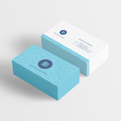 Business Card - Definifam branding business card design digital illustration illustration