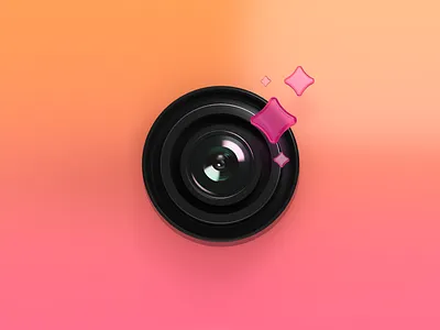Magic Camera Icon 3d app c4d camera cinema4d icon magic render
