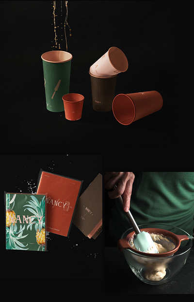 NANCY® branding branding process cafe branding creative logos design designs drink elegance freelance logo pastry portfolio style visual identity
