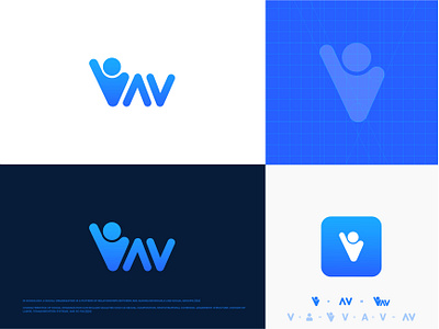 vav logo design best designer best logo branding cool logo design flat illustration logo design logotype typography