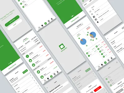 dompetKu app design dompetku figma figmadesign money app money management ui ux