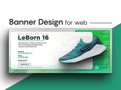 Facebook cover / web banner banner design branding creative design facebook banner facebook cover instagram banner normal shoe simple simple design social media social media design ui