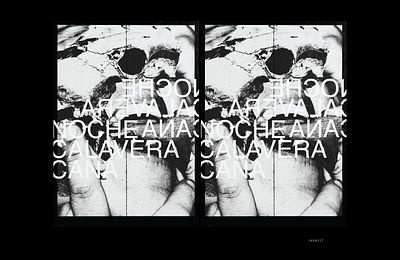 Caña art direction gigposter posterdesign print