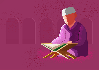 Reader art boy design drawing illustrator
