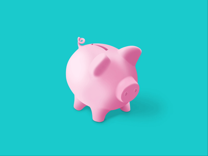 Save money aftereffects animations design illustration photoshop