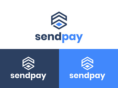 sendpay logo dessign branding design dibbble trend flat graphicdesign illustration logo logo design logodesign logofolio minimal modern payment logo simple trendy trendy logo typography ui ux vector