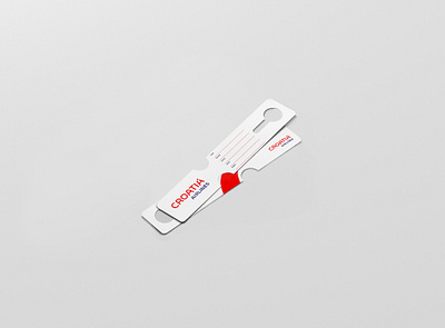 Croatia Airlines-Luggage marker airlines brand design brandidentity branding clean croatia design graphic graphic design graphicdesign identitydesign