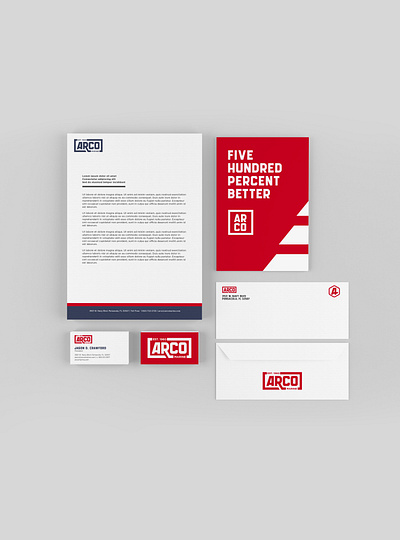 Arco Marine Collateral boat branding business cards collateral design envelope design identity branding letterheads marine