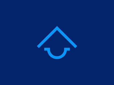 Fuera del lote Logo blue branding branding design design identity design isotype logo logodesign logotype mark vector