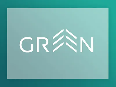 Green branding design green icon illustrator logo logotype tree typography wordmark