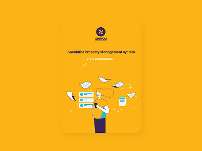 Paperless Industry design flat illustration illustrator ui