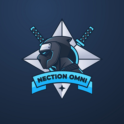 NECTION彡OMNI PUBG Name LOGO animation design illustration logo mascot logo mascotlogo minimal pubg pubgmobile vector