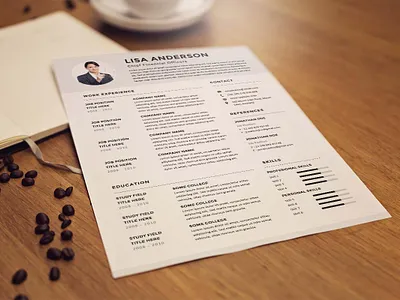 Free Chief Financial Officers CV Resume Template curriculum vitae cv cv template free cv free cv template free resume template freebie freebies resume