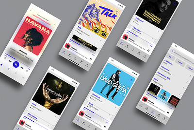 DailyUI 009 app app design dailyui dailyui009 design mobile music app music player player search engine ui ux