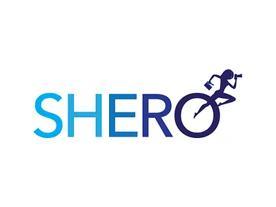Logo Design for "SHERO", a female-led film production company. adobe illustrator company film her logo logo design production she shero sndpbdl