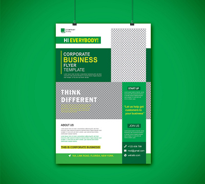 Clean Corporate Business Flyer Design Template add branding design designs facebook fashion fashion design marketing sale shopify