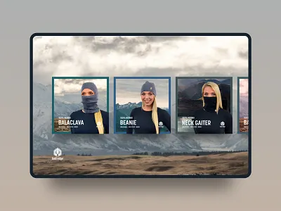 Bush Edge Social Media Product Frames brand design branding social media typography