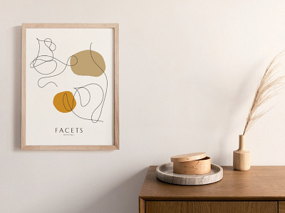 Facets Ethical Dentistry brand branding ethical illustration logo packaging sustainable vegan woman