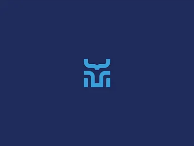 Mentoro Financial Educators coach education educational finances financial letter m logo lettermark m mentor toro