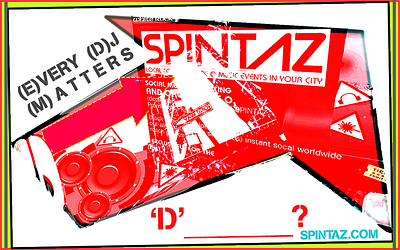 every dj matters d spintaz com 072714 fw banners branding design dj flyer icon illustration lettering logo music tshirt sketch stellar interactive vector