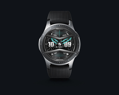 Cyberpunk Beginning classwatch cyberpunk gadget gear industrial machinery silver smartwatch watch watchface
