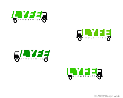 Lyfe Industries Logistics Company Logo FINAL Selected banners branding design illustration logo sketch vector website