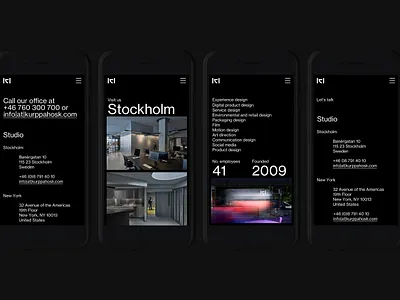 Kurppa Hosk agency website ui ui design ux ux design website