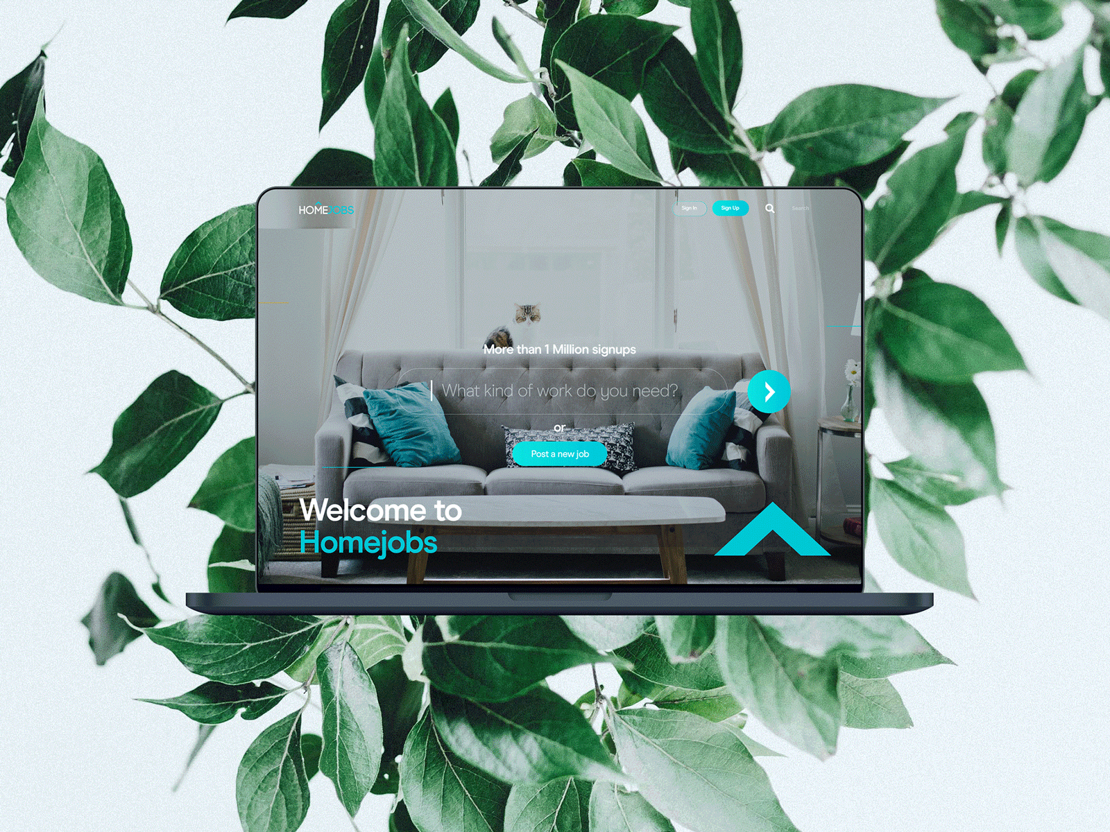 Homejobs by Albert Salim branding branding and identity branding concept branding design gif instagram post media ui uidesign ux