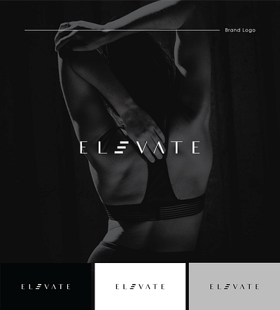 Elevate logo designed @codesign adobe branding codesign design logo minimal typography