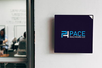 Pace HealthCare LLC Logo Design branding creative design solution flat iconic logo logo logo design logo mockup logotype pace healthcare llc vinustudios